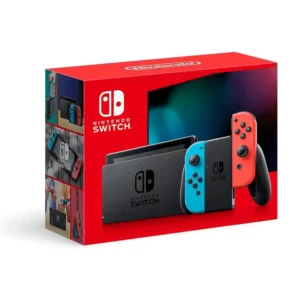 Nintendo Switch Console – Neon Blue & Neon Red Joy-Con, Handheld and Docked Gaming System