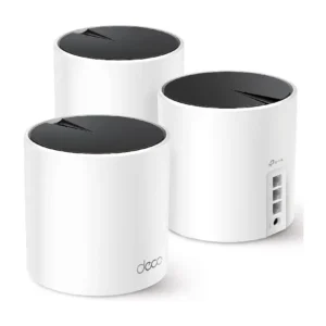 TP-Link Deco X55 AX3000 WiFi 6 Mesh System – Whole Home Coverage up to 6500 Sq.Ft, Router & Extender Replacement, Gigabit Ethernet Ports
