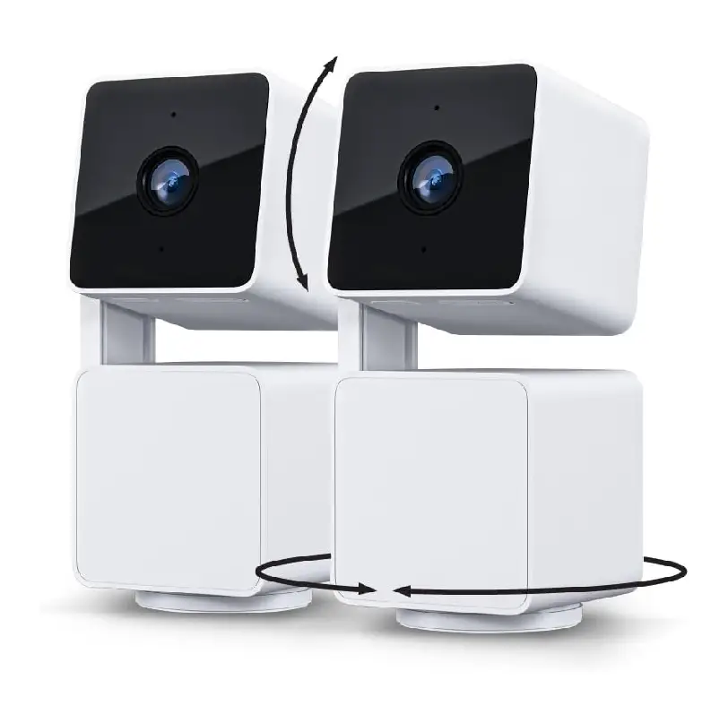 WYZE Cam Pan v3 – IP65 Indoor/Outdoor Smart Security Camera with 1080p Pan/Tilt/Zoom, Color Night Vision & Two-Way Audio